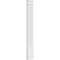 Ekena Millwork Fluted PVC Pilaster w/Decorative Capital & Base, 9"W x 60"H x 2"P PILP09X060FL02-2 - alternate 4